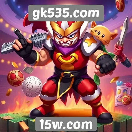 A diversidade de jogos disponíveis no gk535.com