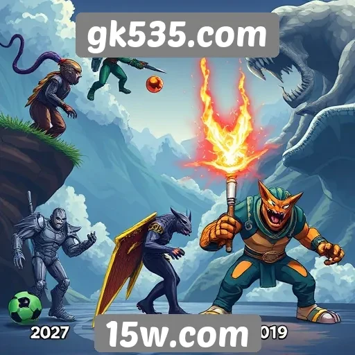 Evolução dos jogos oferecidos no gk535.com